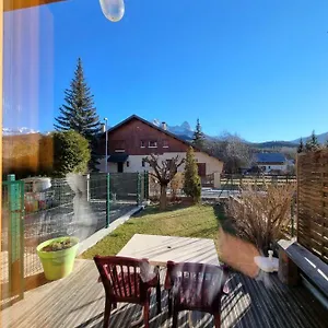 Maison + Jardin Vue Sur Les Montagnes Barcelonnette